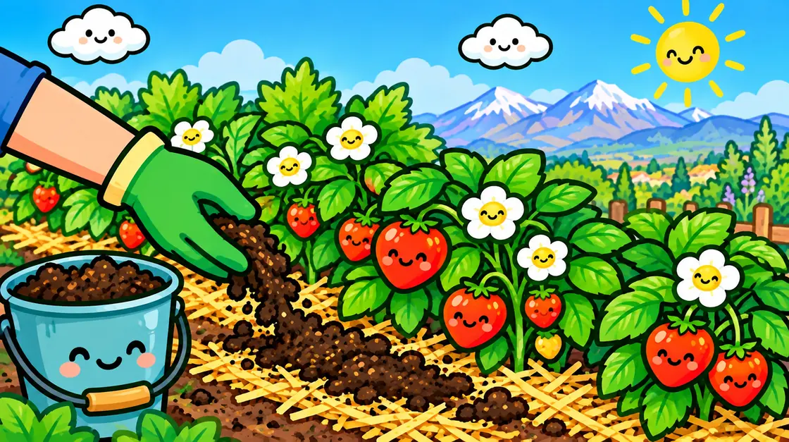Abonar frutillas: qué necesitan antes, durante y después de la cosecha