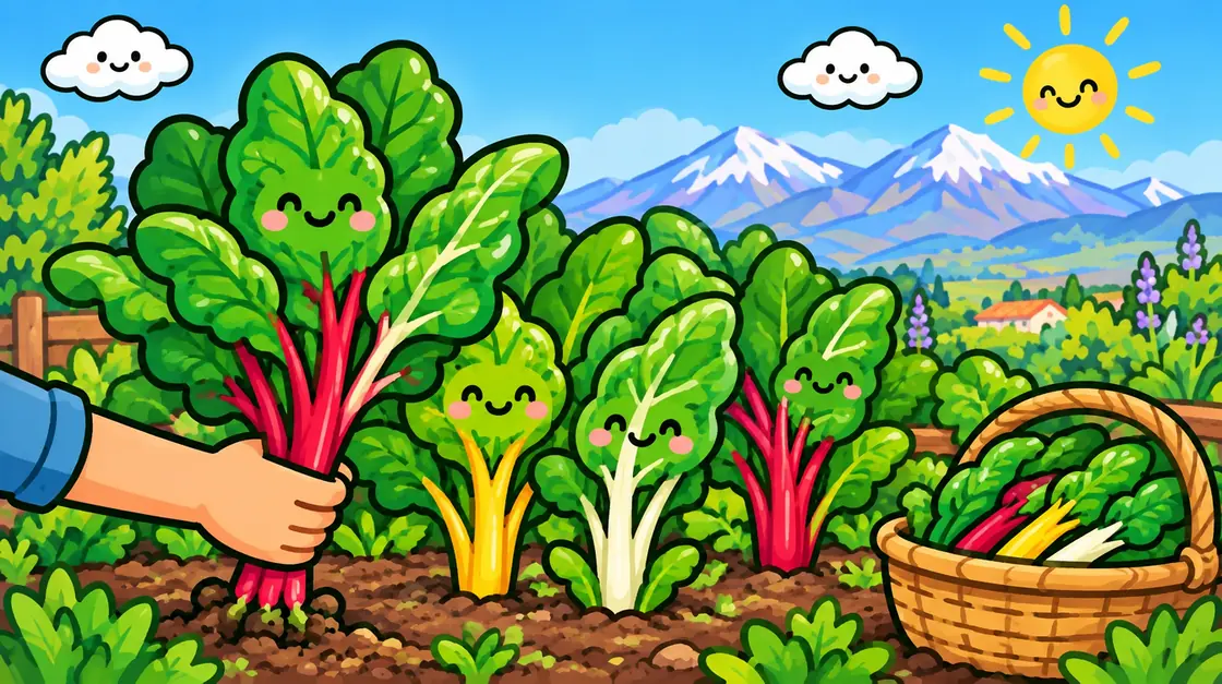 Acelga: cómo plantarla y cosecharla hoja por hoja