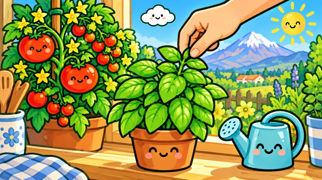 Albahaca en maceta: guía completa para tener hojas frescas todo el verano