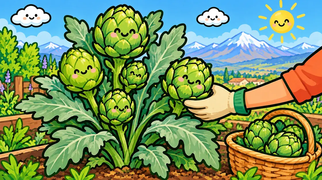 Alcachofa: una planta que produce varios años seguidos