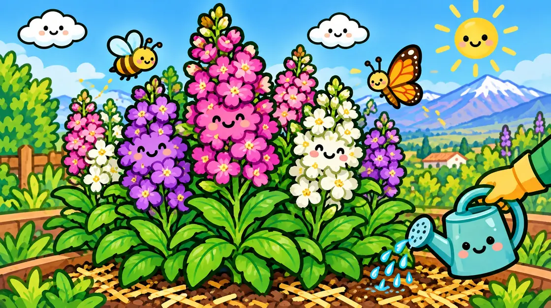 Alhelí: flor perfumada de otoño-invierno