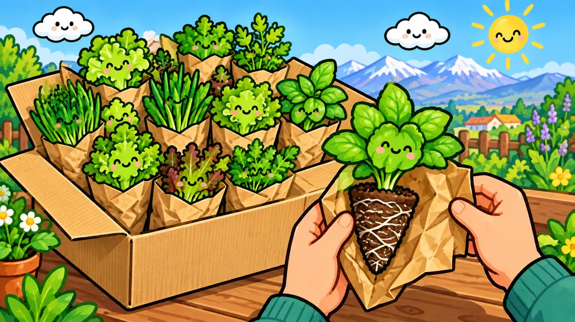 Alveolo: el vasito donde crece tu plantín