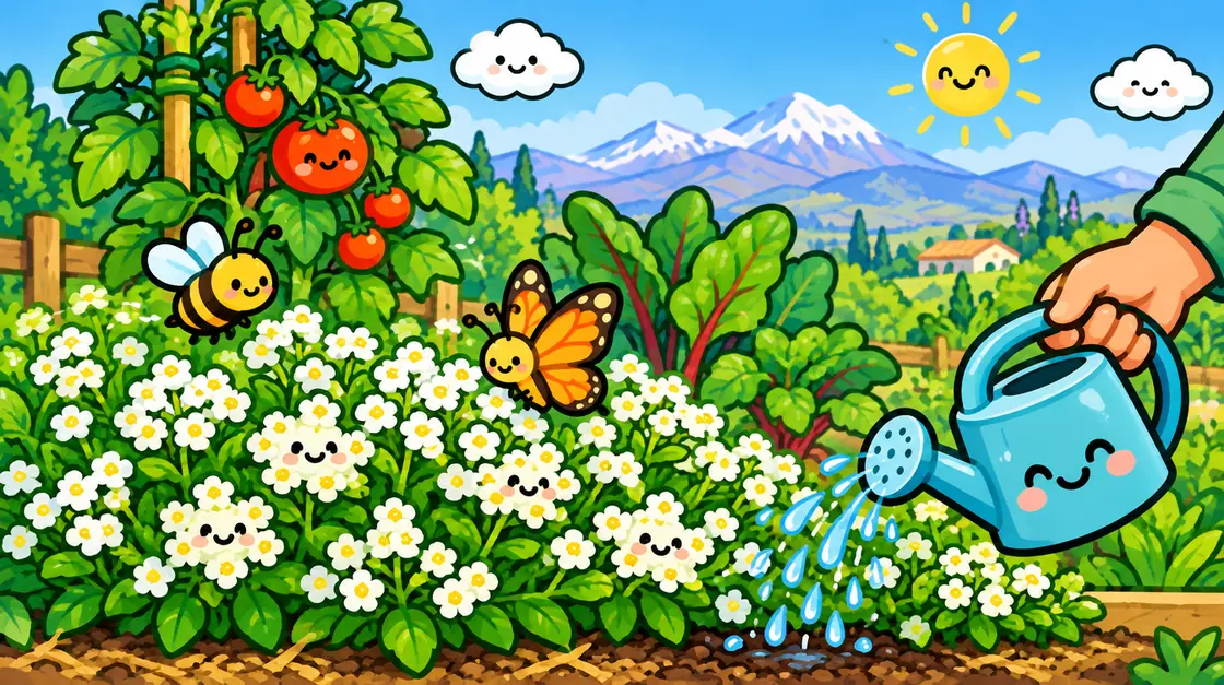 Alyssum: la florcita que atrae a los enemigos del pulgón