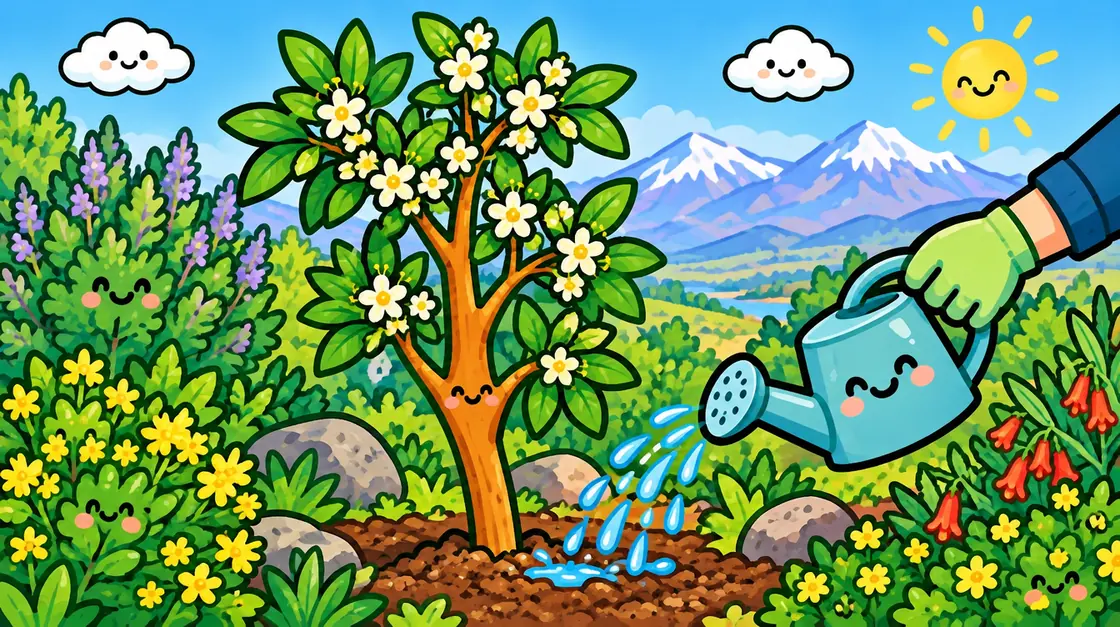 Arrayán: el nativo ornamental que sí quiere agua