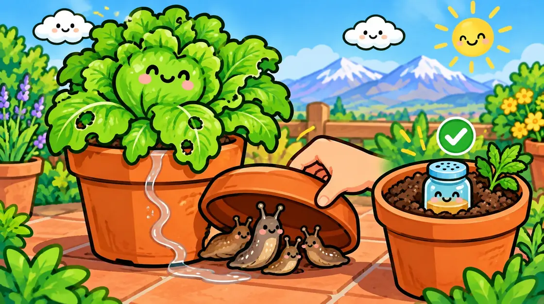 Babosas en macetas y jardineras: cómo proteger tus plantas del balcón