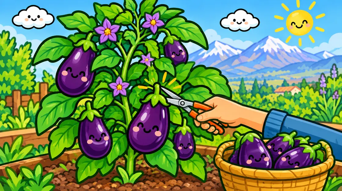 Berenjena: cómo plantarla y que dé frutos brillantes