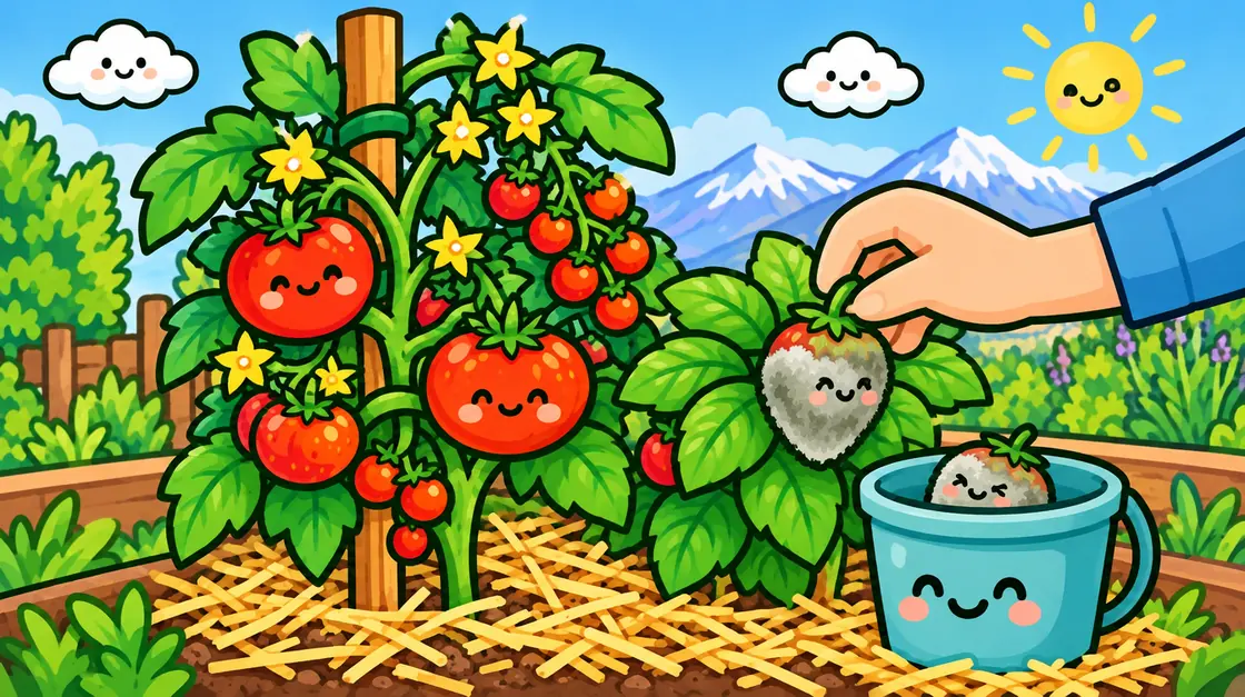 Botritis o moho gris: cómo evitar que se pudran tus frutos