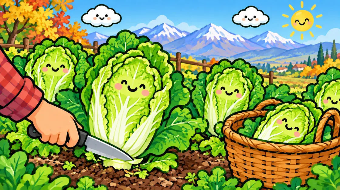 Col china: la del kimchi, con agua pareja y en la época fresca