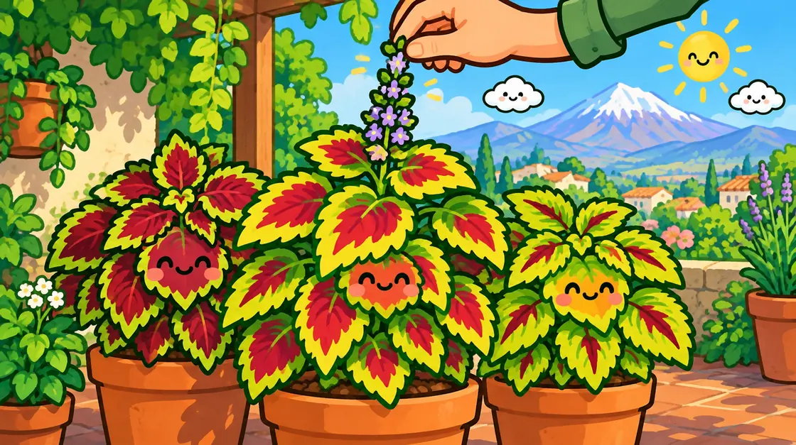 Coleo: la planta de hojas de colores para sombra