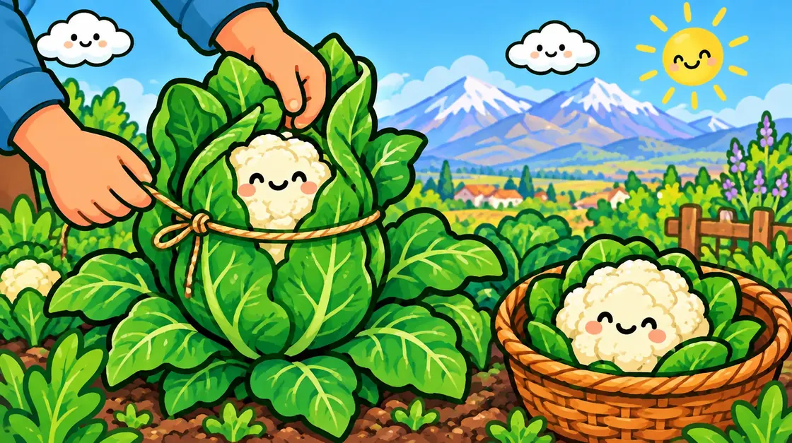 Coliflor: cómo plantarla y cuidar la cabeza