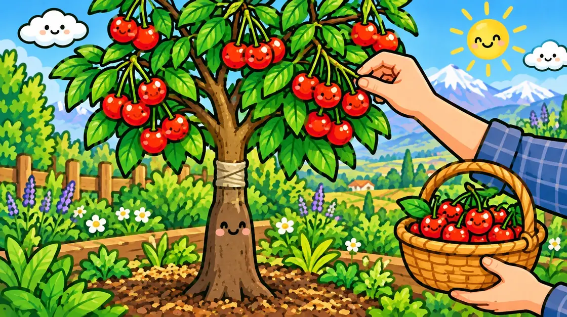 Colt: el pie de injerto de cerezo que tolera suelos húmedos