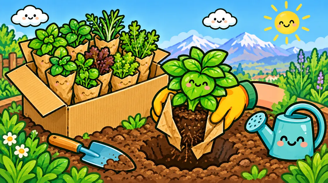 Cómo trasplantar un almácigo o plantín paso a paso