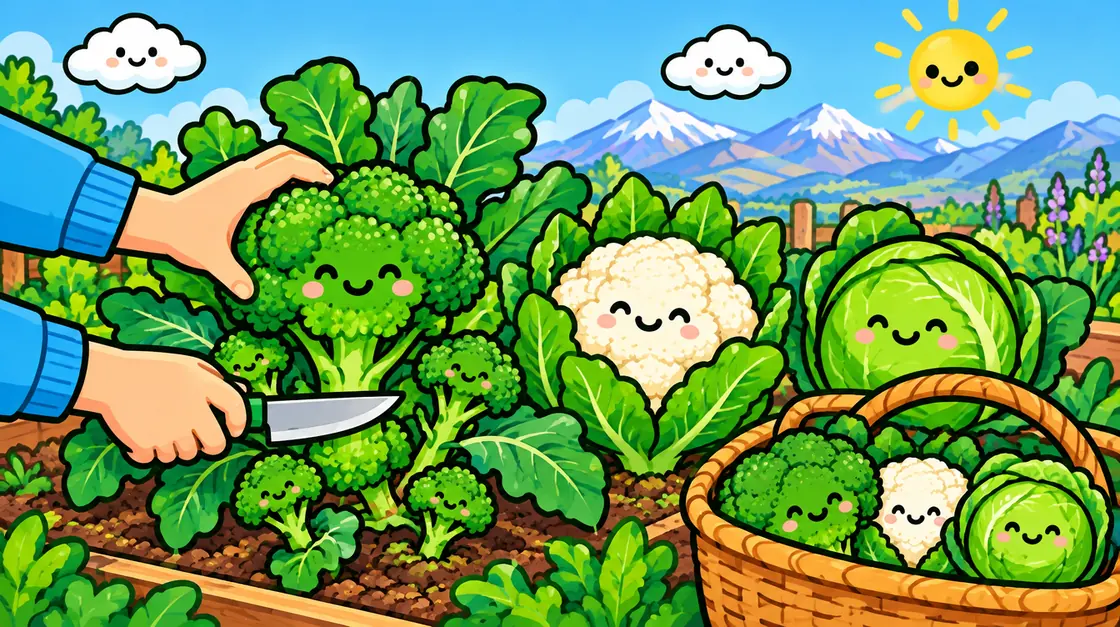 Cuándo y cómo cosechar brócoli, coliflor y repollo: cabezas en su punto