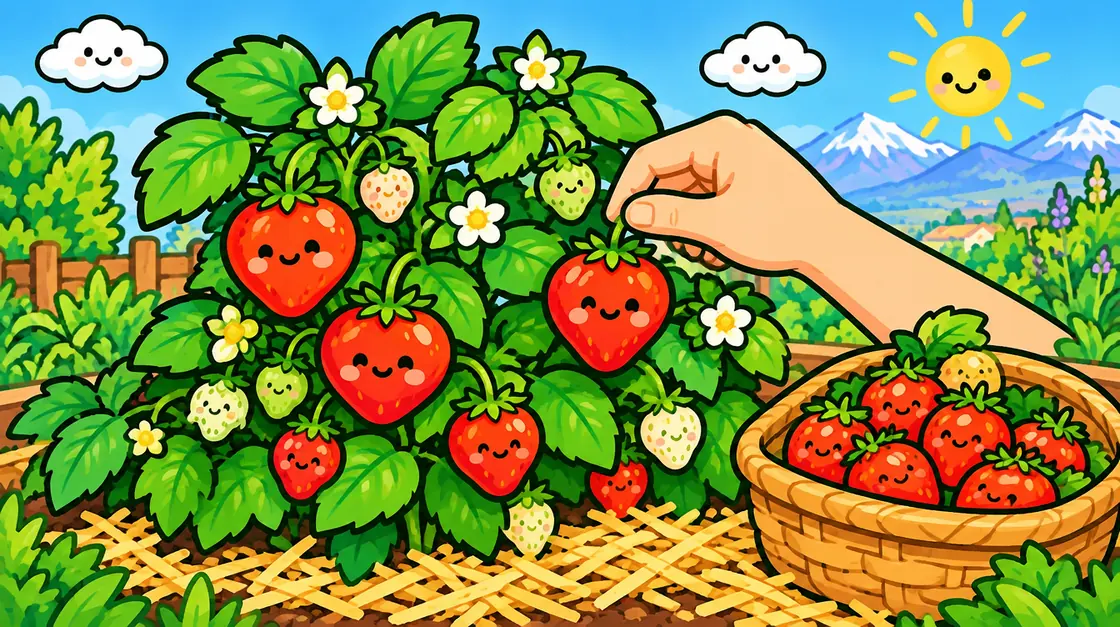 Cuándo y cómo cosechar frutillas: dulces y sin que se pudran