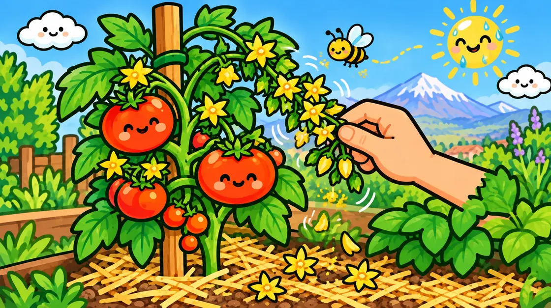 Flores que se caen sin dar fruto: causas en tomate, ají y zapallo
