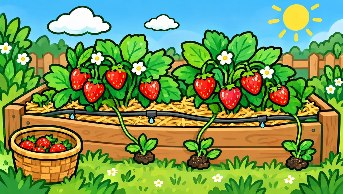 Frutillas: cómo plantarlas en tu huerto o macetero