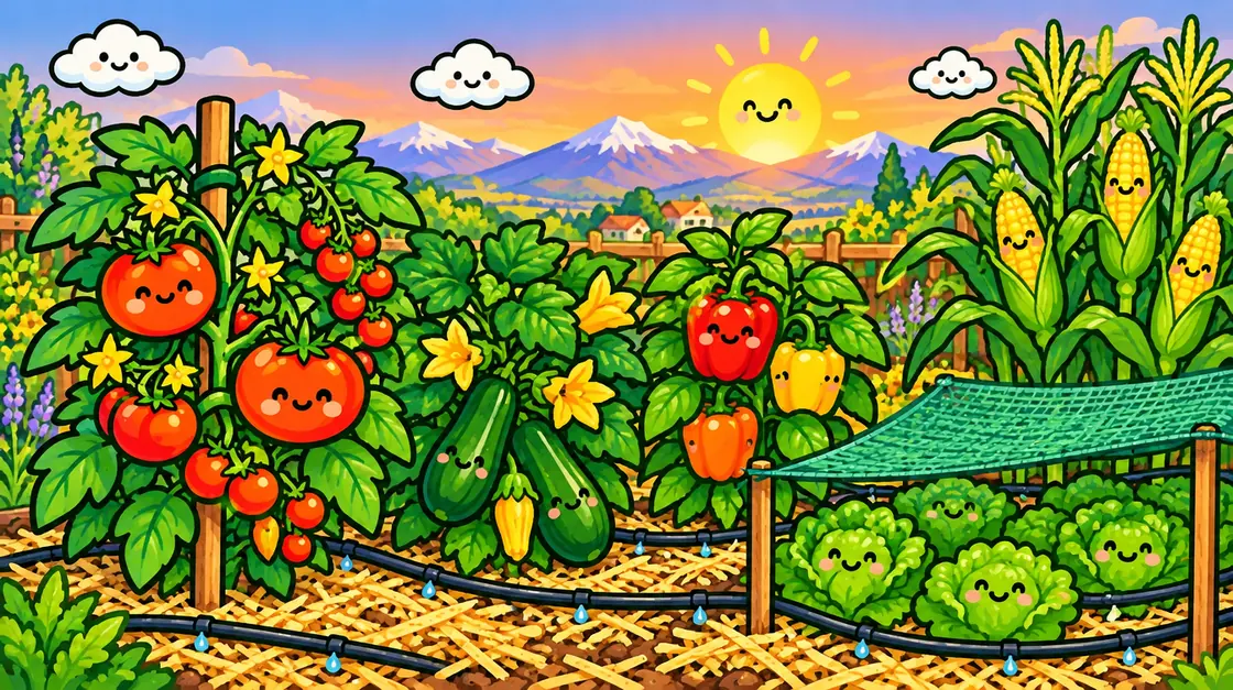 Huerta de verano: cuidados, riego y qué cosechar