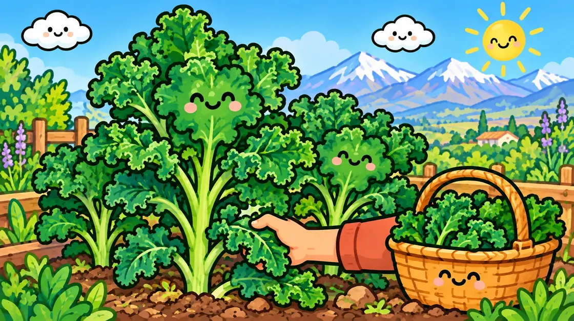 Kale: cómo plantarlo y cosechar hoja por hoja