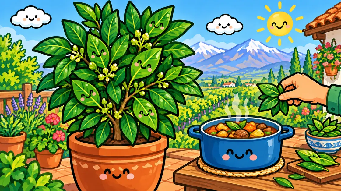 Laurel: cómo cultivar este árbol aromático en maceta