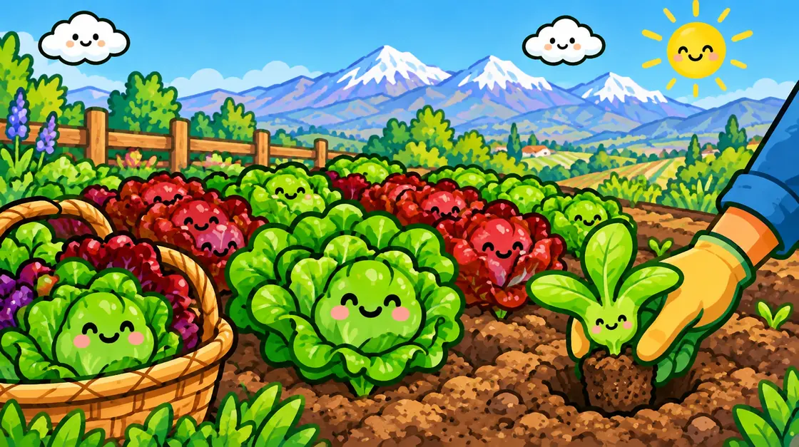 Lechuga: cómo plantarla y cosecharla todo el año