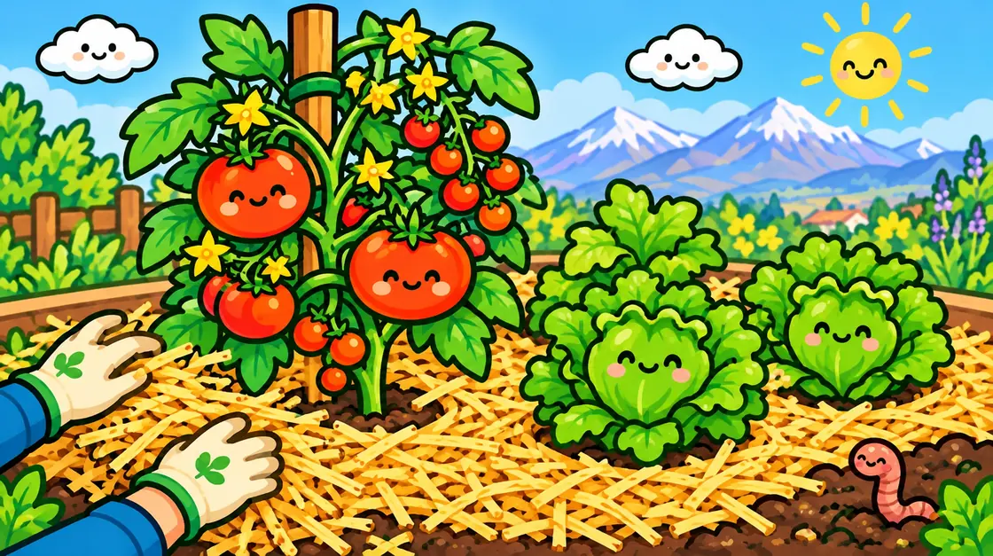 Mulch o acolchado: protege el suelo y ahorra agua