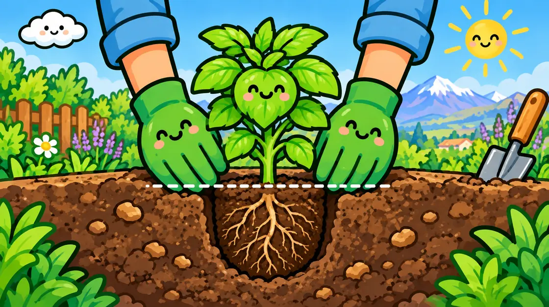 Planta a la misma altura que venía