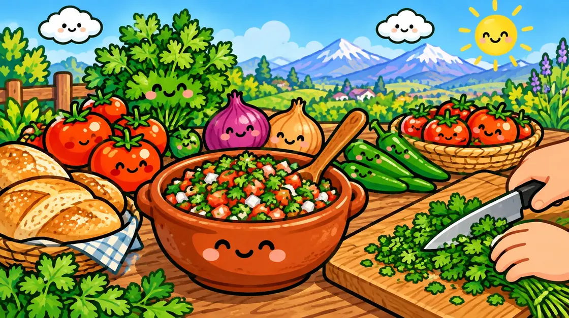 Pebre chileno casero: receta con tomate, cebolla, cilantro y ají del huerto