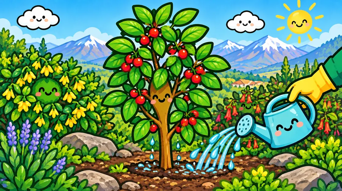 Peumo: nativo de crecimiento rápido con frutos rojos