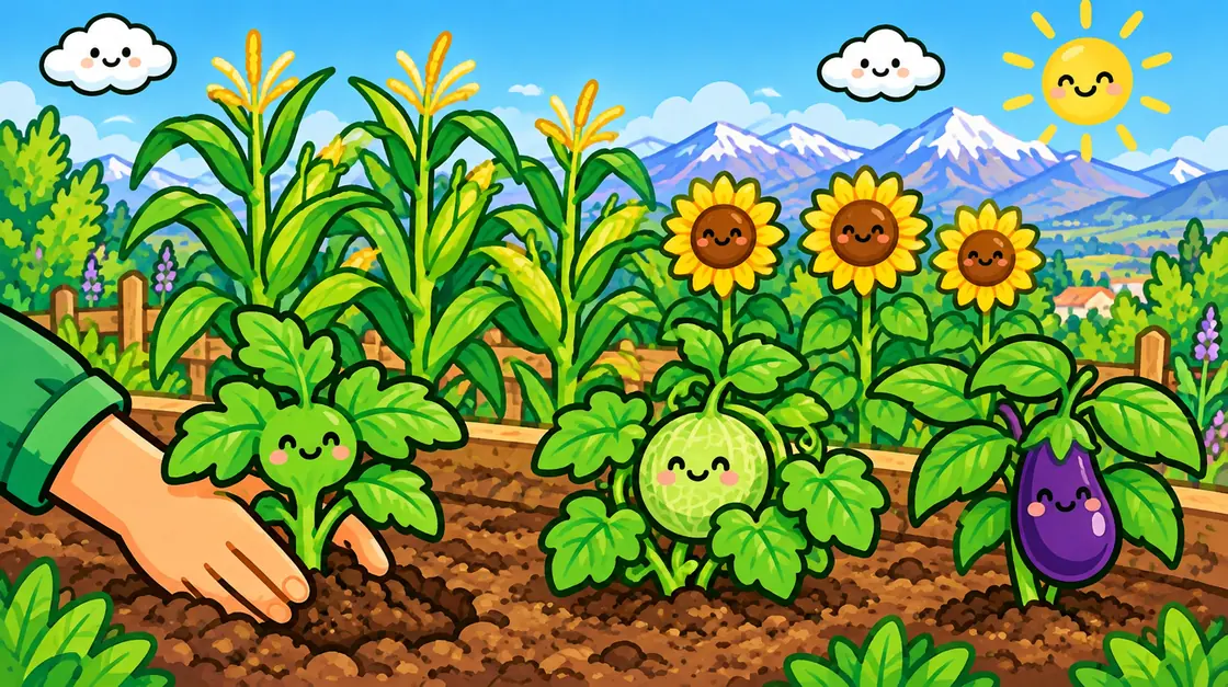 Qué plantar en noviembre en Chile: berenjena, melón, sandía y más