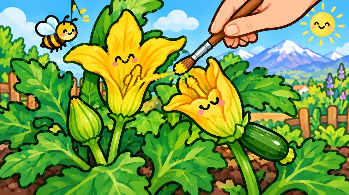 Cómo polinizar a mano los zapallos y zapallitos italianos