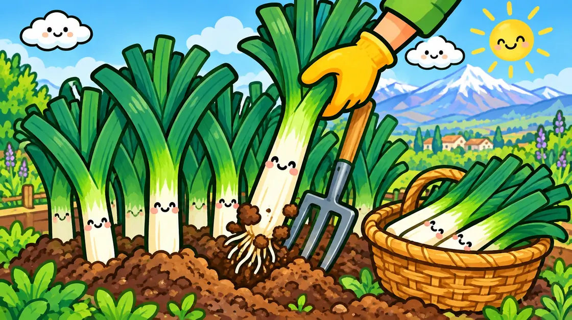 Puerro: cómo plantarlo y lograr tallos blancos y largos