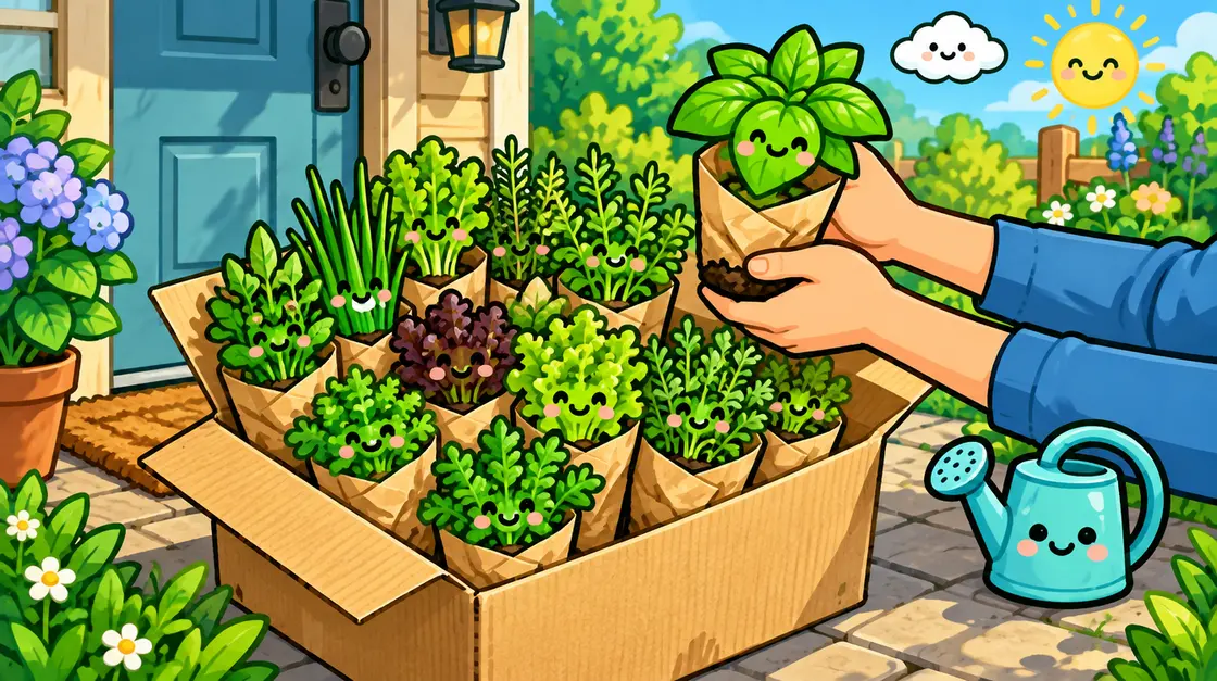 Qué hacer al recibir tus plantines: paso a paso