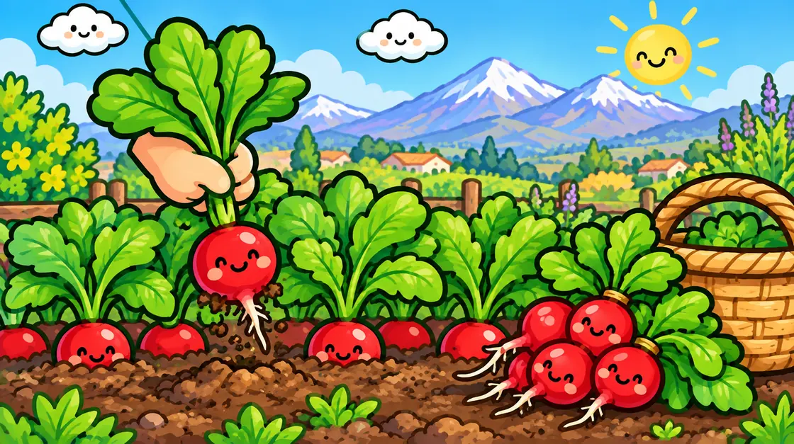 Rabanito: la hortaliza más rápida del huerto