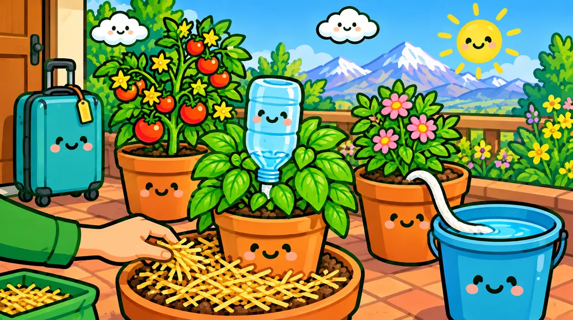 Cómo regar tus plantas en vacaciones: 8 trucos que funcionan