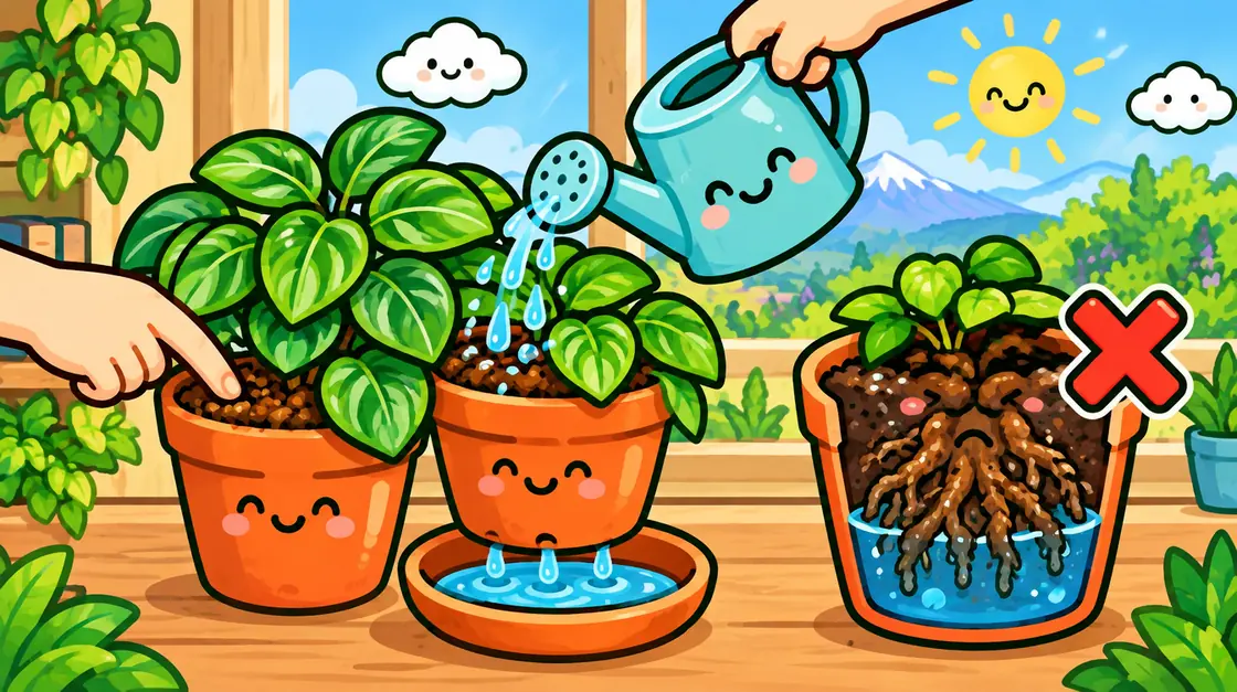 Riego de plantas de interior: cuándo, cuánto y cómo