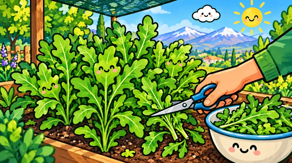 Rúcula: cómo cultivarla y cosecharla joven