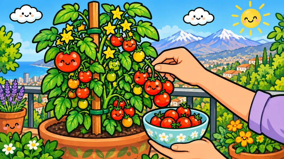 Tomate cherry: cómo plantarlo y tener cosechas en maceta