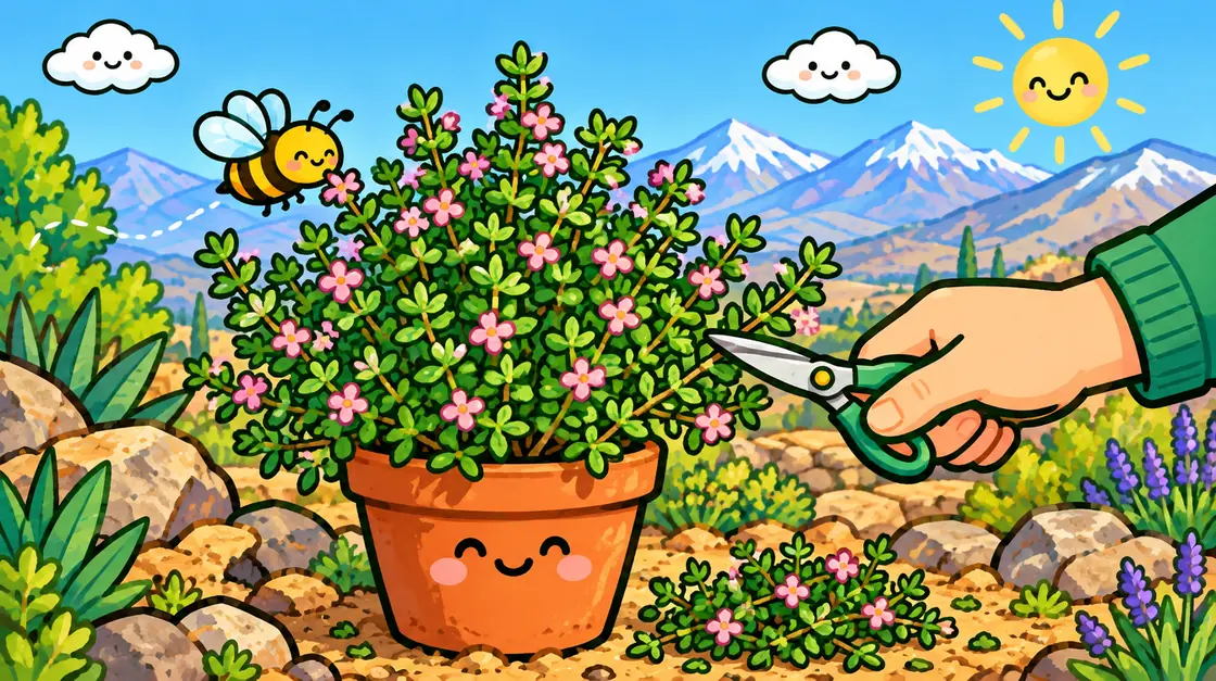 Tomillo: cómo cultivar esta hierba rústica de poca agua