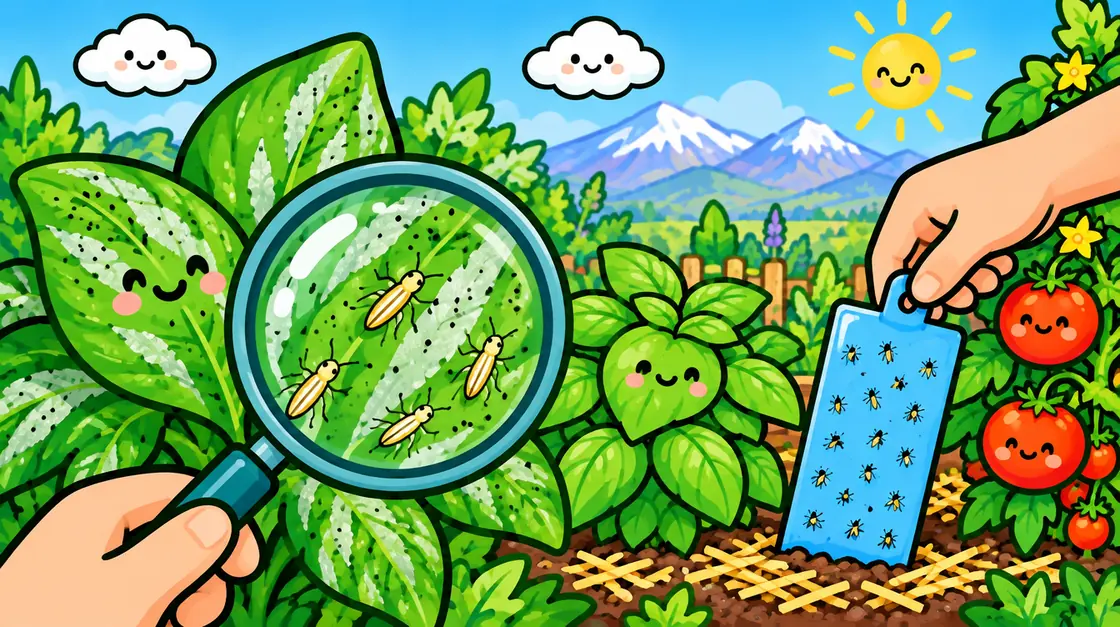 Trips en las plantas: manchas plateadas y puntitos negros